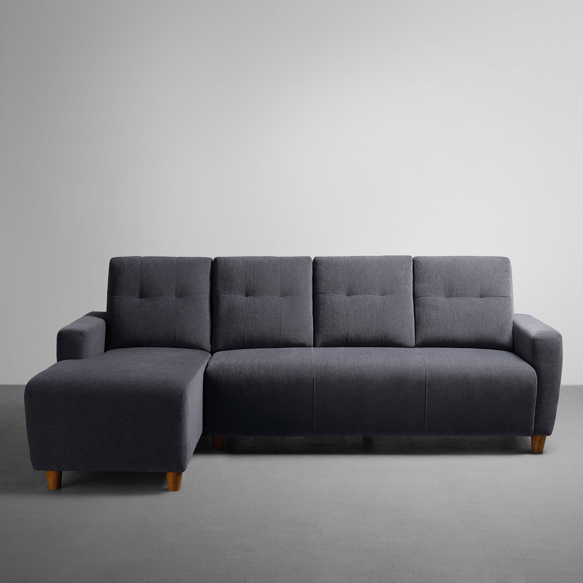 Sofa|Yolo|3|Seater|LHS|L|Shape|Sofa|Set|Fabric|Sesame|Grey