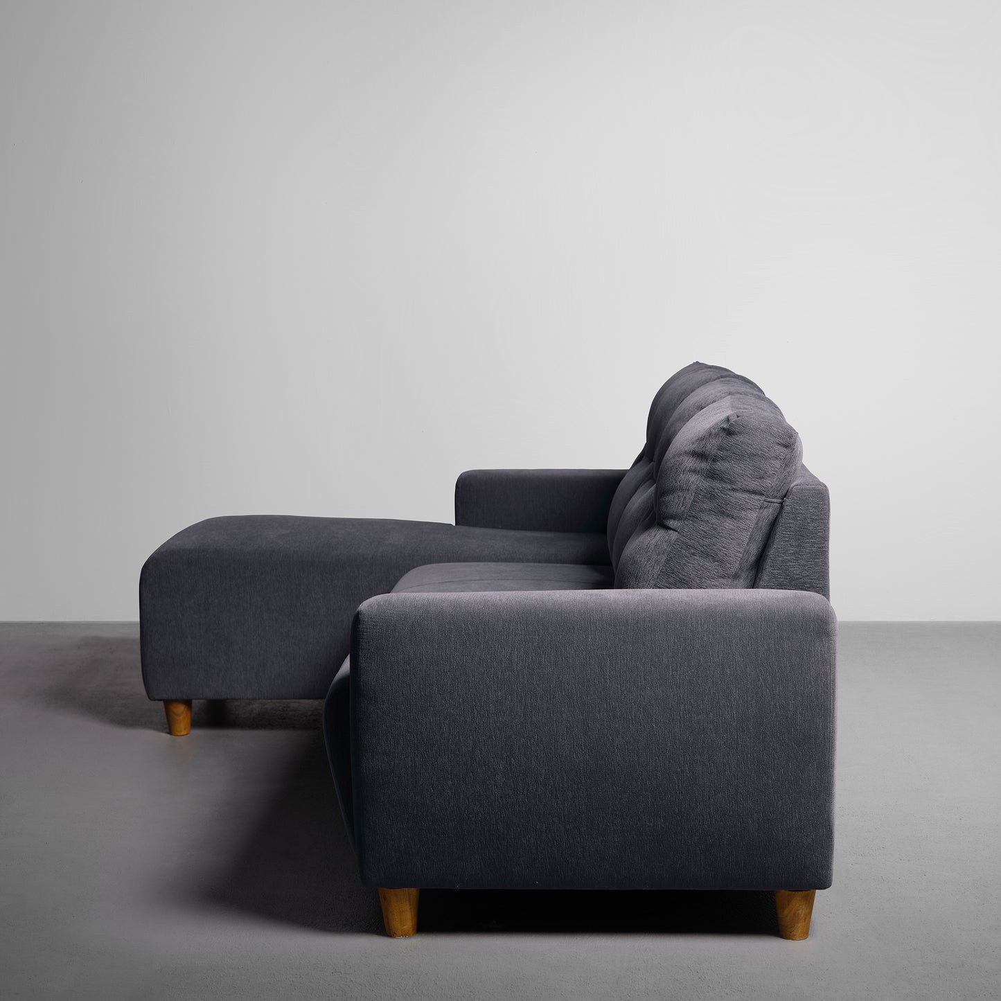 Sofa|Yolo|3|Seater|LHS|L|Shape|Sofa|Set|Fabric|Sesame|Grey