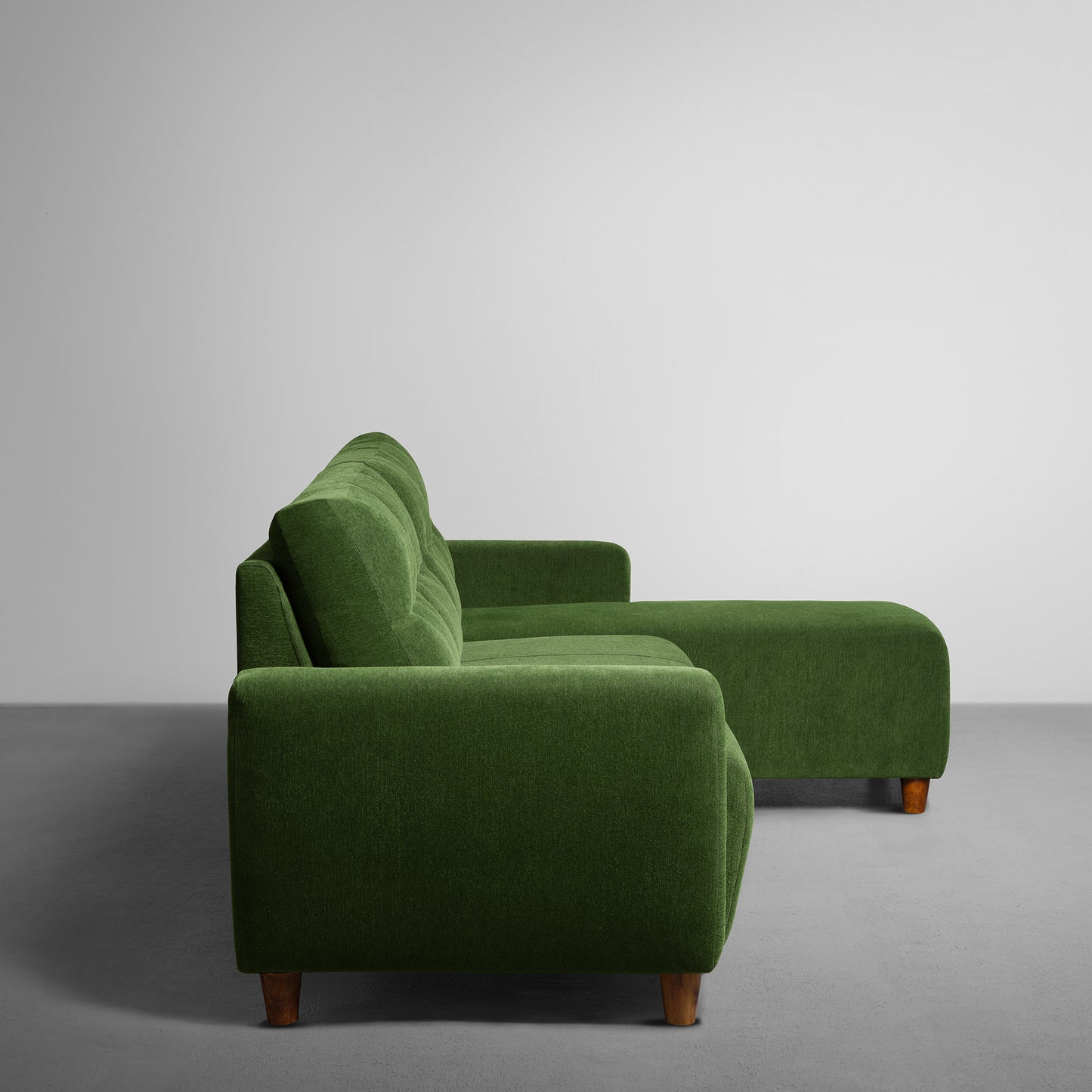 Sofa|Yolo|3|Seater|RHS|L|Shape|Sofa|Set|Fabric|Avocado|Green