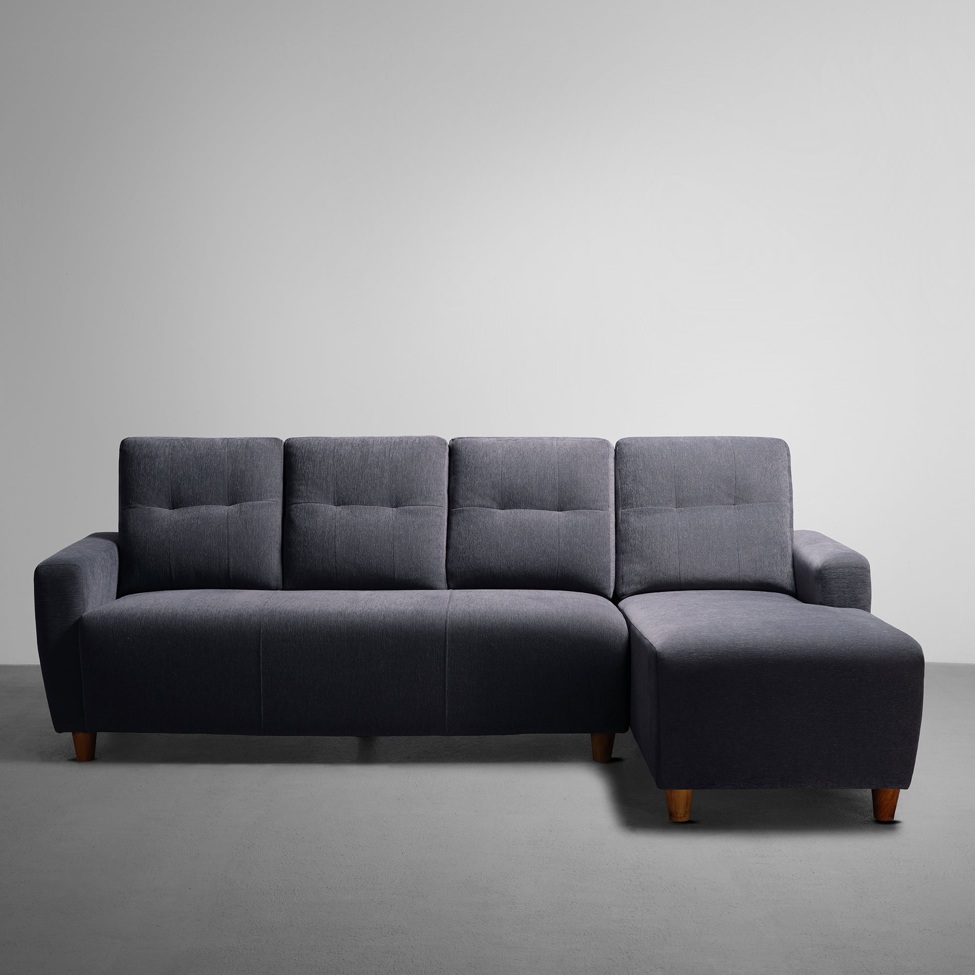 Sofa|Yolo|3|Seater|RHS|L|Shape|Sofa|Set|Fabric|Sesame|Grey