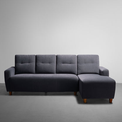 Sofa|Yolo|3|Seater|RHS|L|Shape|Sofa|Set|Fabric|Sesame|Grey