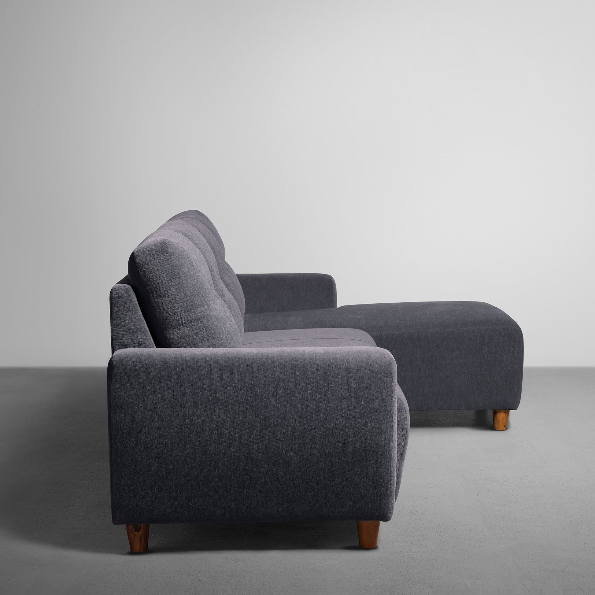 Sofa|Yolo|3|Seater|RHS|L|Shape|Sofa|Set|Fabric|Sesame|Grey