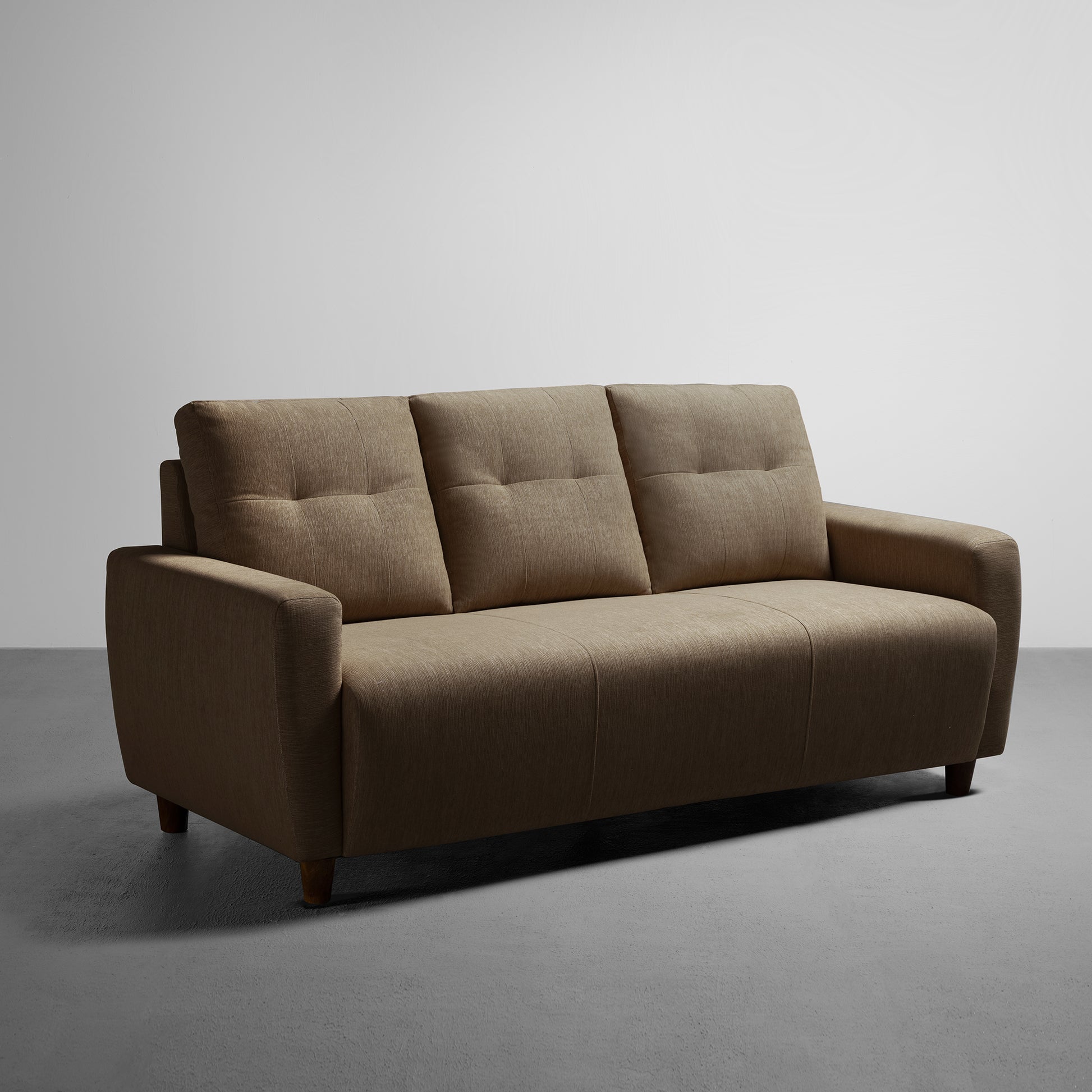 Sofa|Yolo|3+1+1|Seater|Sofa|Set|Fabric|Coco|Brown