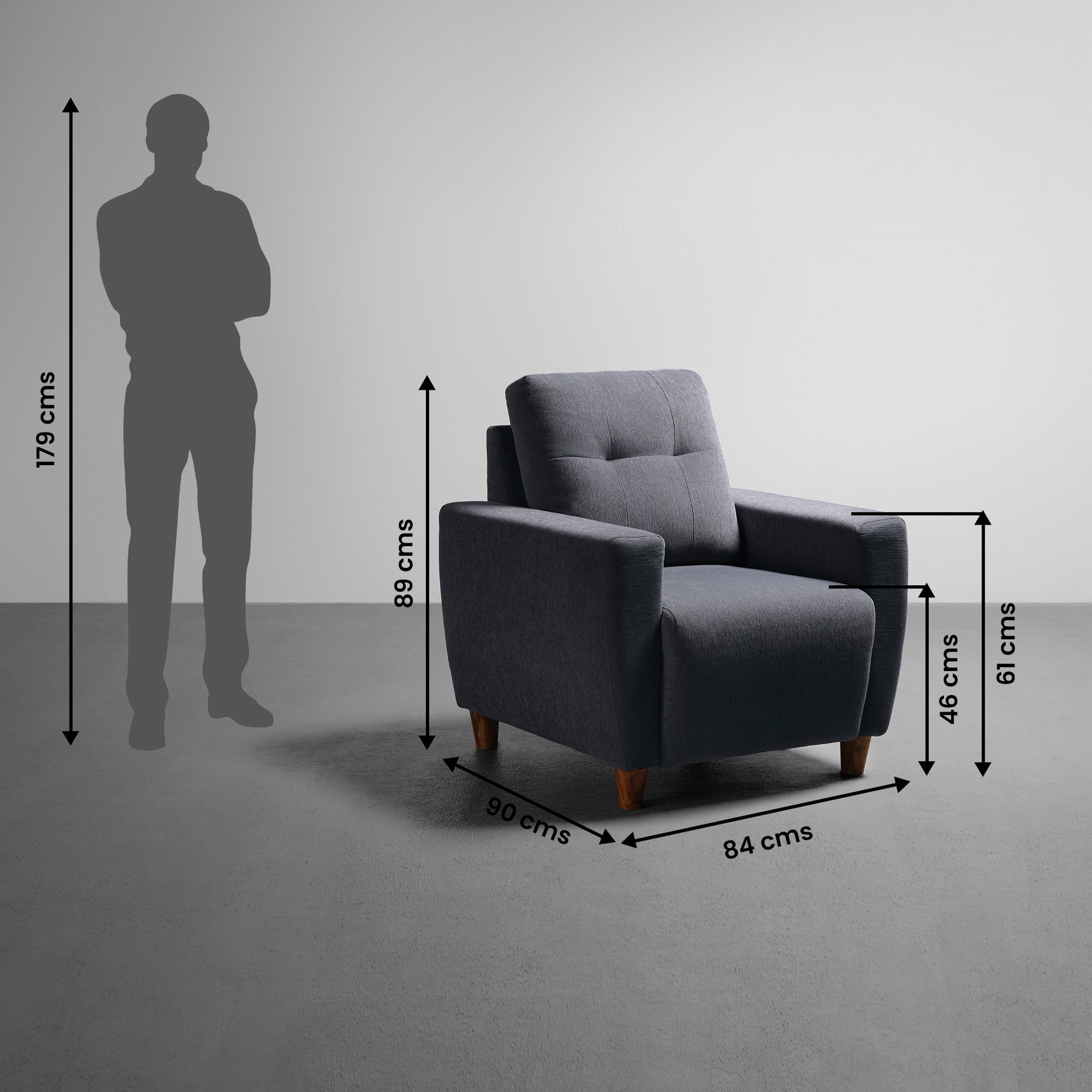 Sofa|Yolo|3+1+1|Seater|Sofa|Set|Fabric|Sesame|Grey