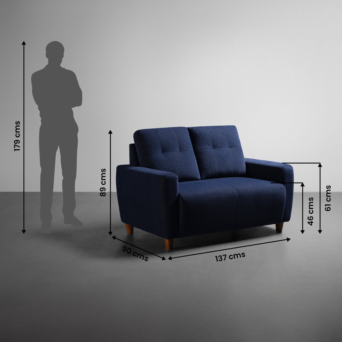 Sofa|Yolo|3+2+1|Seater|Sofa|Set|Fabric|Berry|Blue