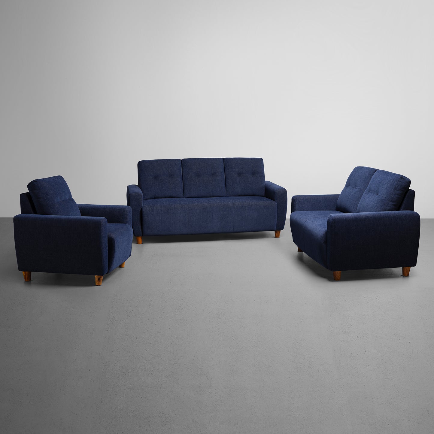 Sofa|Yolo|3+2+1|Seater|Sofa|Set|Fabric|Berry|Blue