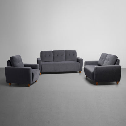 Sofa|Yolo|3+2+1|Seater|Sofa|Set|Fabric|Sesame|Grey