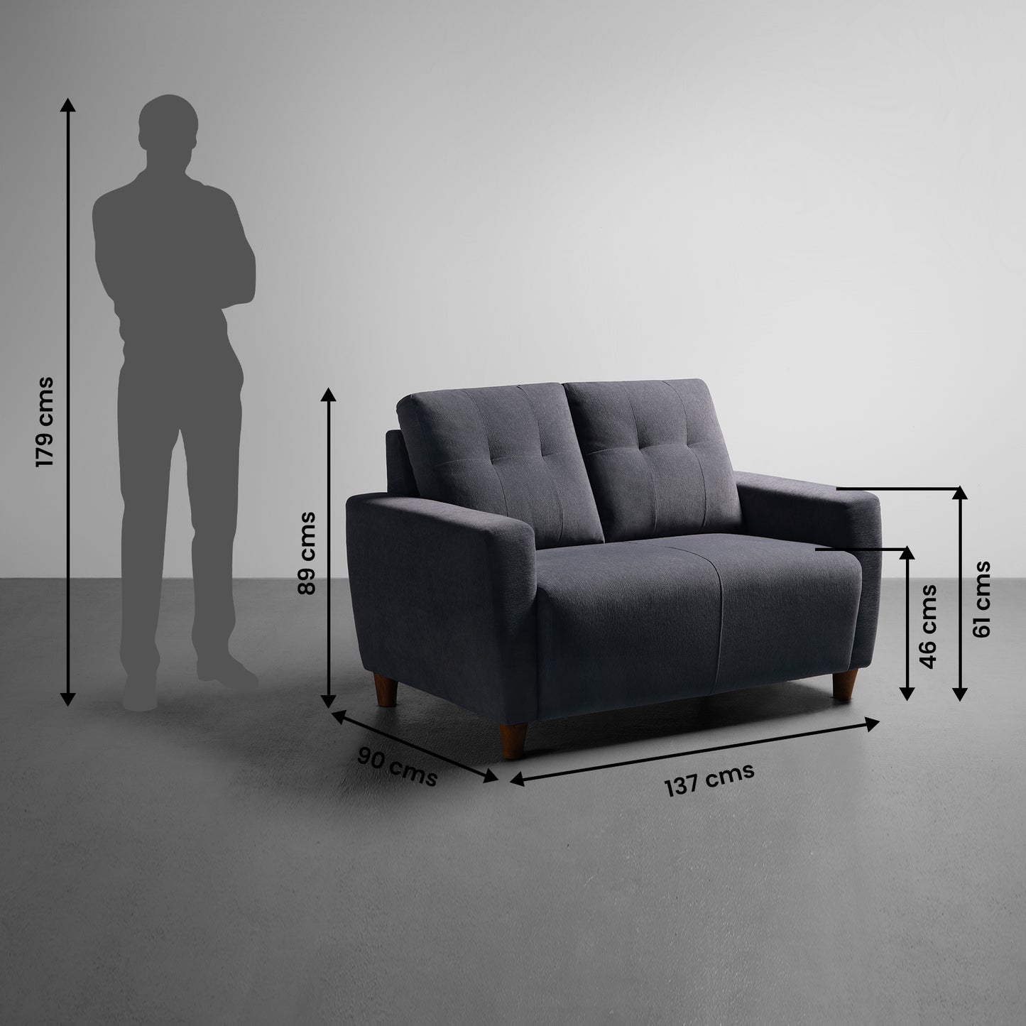 Sofa|Yolo|3+2+1|Seater|Sofa|Set|Fabric|Sesame|Grey