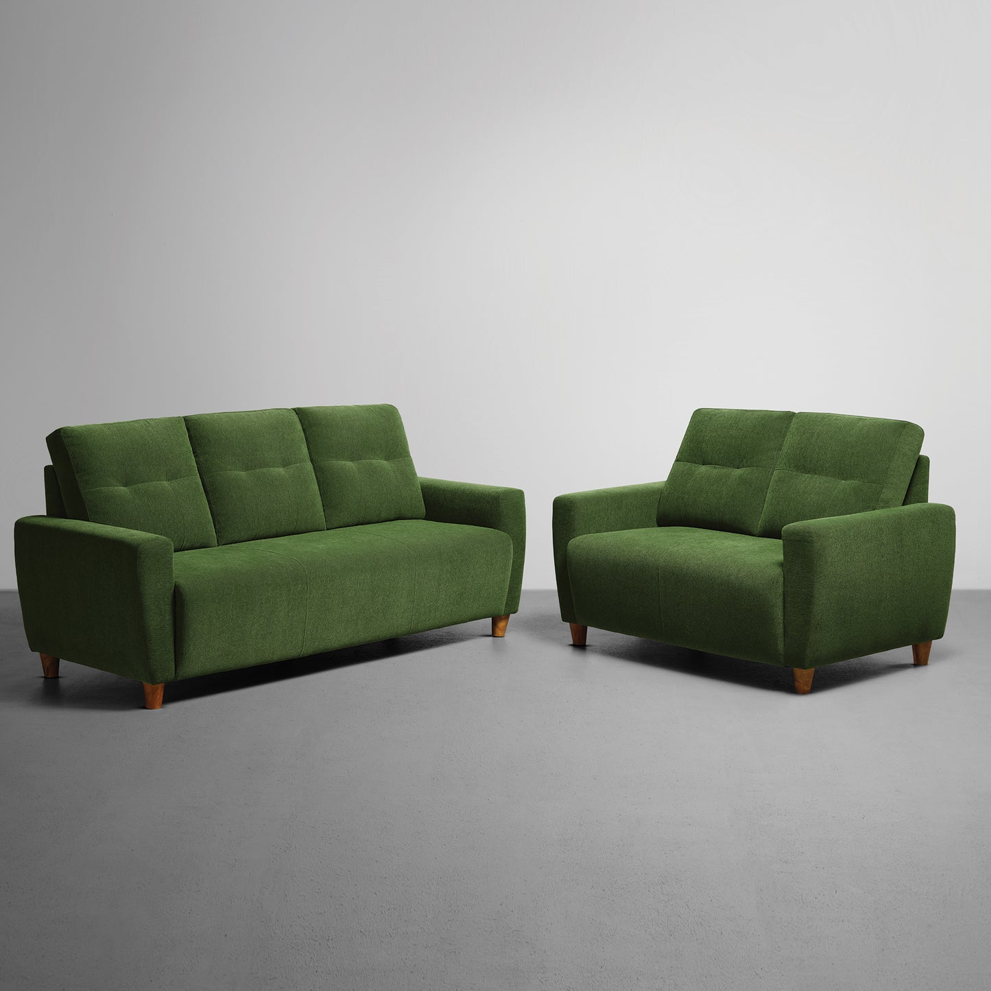 Sofa|Yolo|3+2|Seater|Sofa|Set|Fabric|Avocado|Green