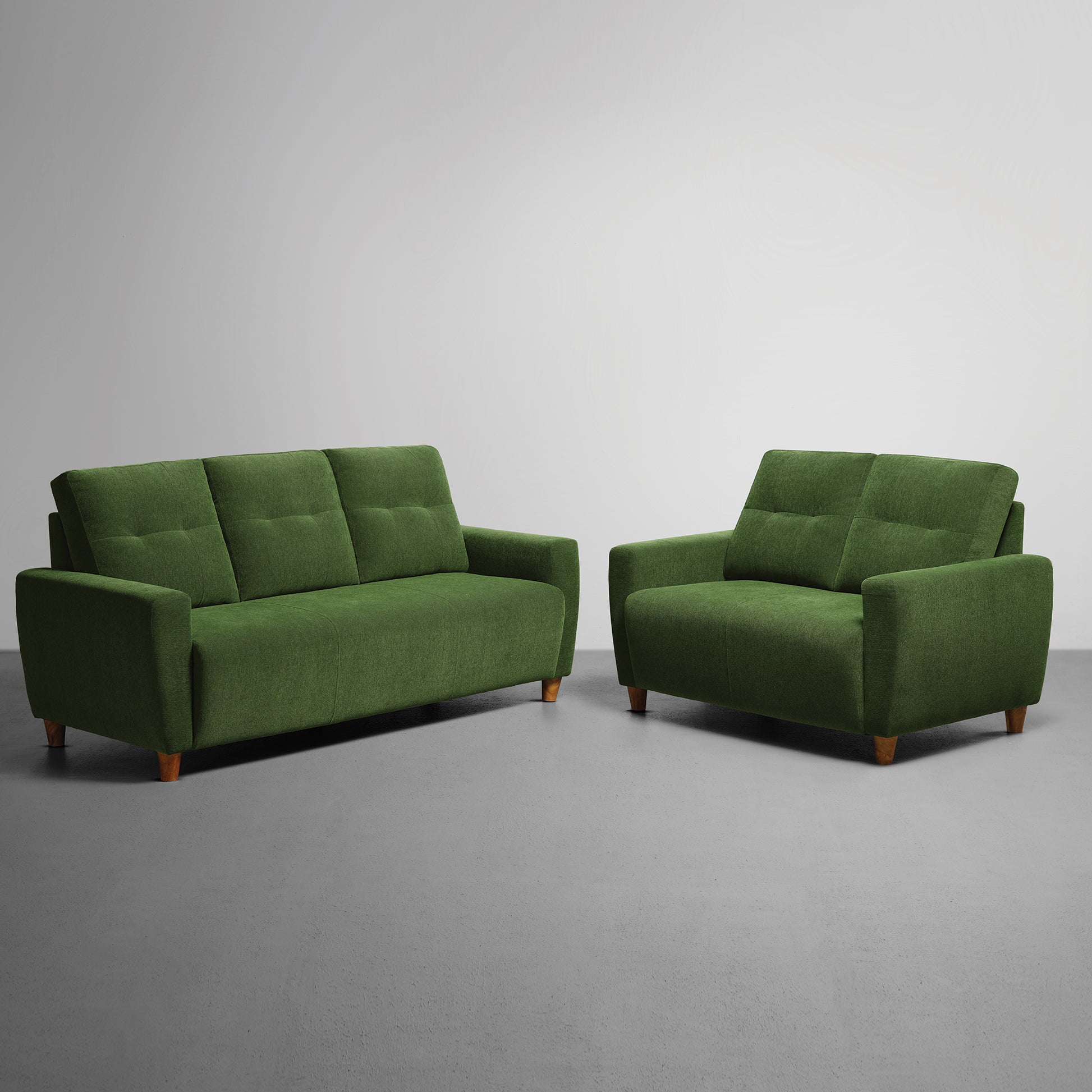 Sofa|Yolo|3+2|Seater|Sofa|Set|Fabric|Avocado|Green