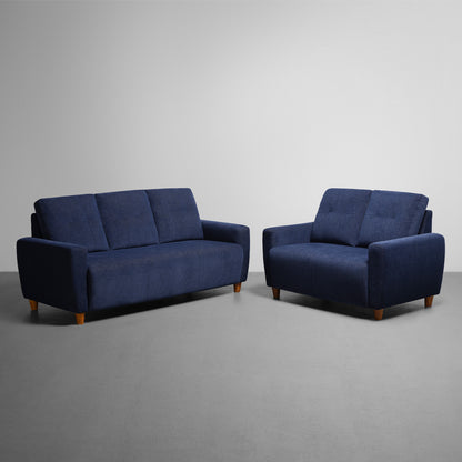 Sofa|Yolo|3+2|Seater|Sofa|Set|Fabric|Berry|Blue