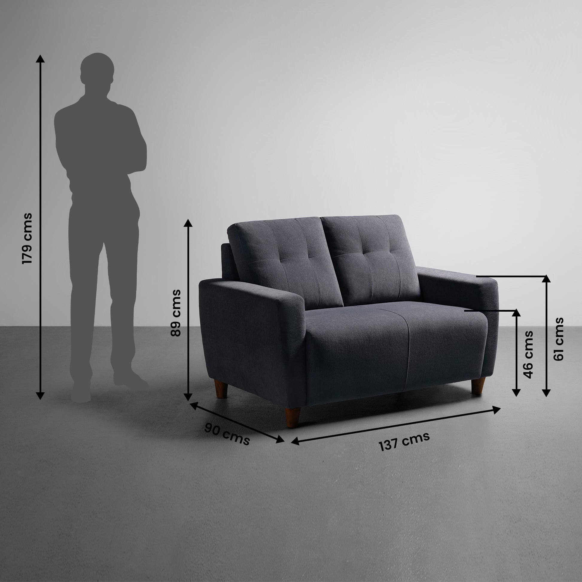 Sofa|Yolo|3+2|Seater|Sofa|Set|Fabric|Sesame|Grey