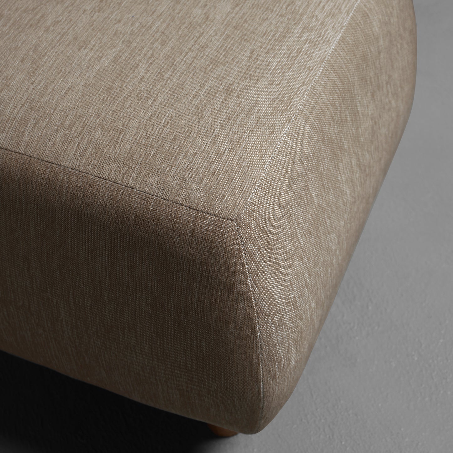 Sofa|Yolo|Ottoman|Fabric|Coco|Brown