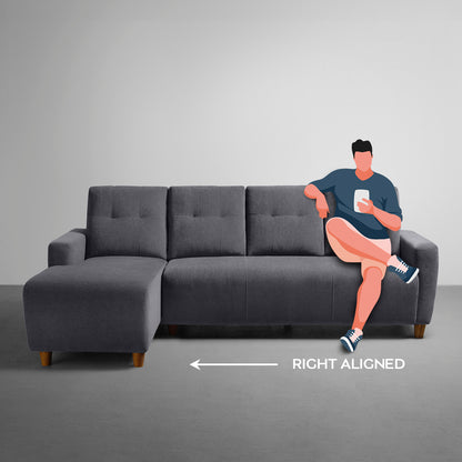 Sofa|Yolo|3|Seater|LHS|L|Shape|Sofa|Set|with|Ottoman|Fabric|Sesame|Grey