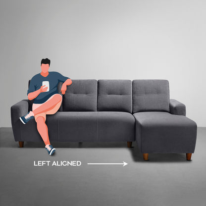 Sofa|Yolo|3|Seater|RHS|L|Shape|Sofa|Set|with|Ottoman|Fabric|Sesame|Grey