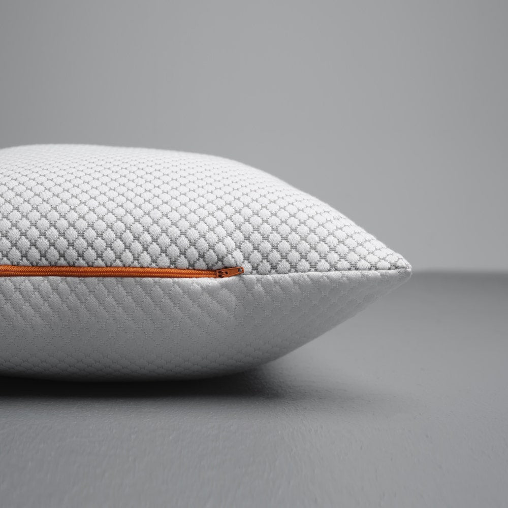 Hollow|Fiber|Pillow|Grey|&|White|set|of|4