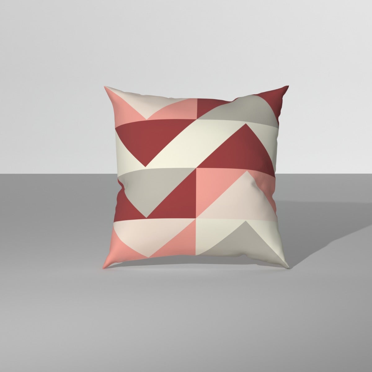 Nooks|Cushion|Cover|with|Premium|Cushion|Fillers|Maroon-White|Set|of|5