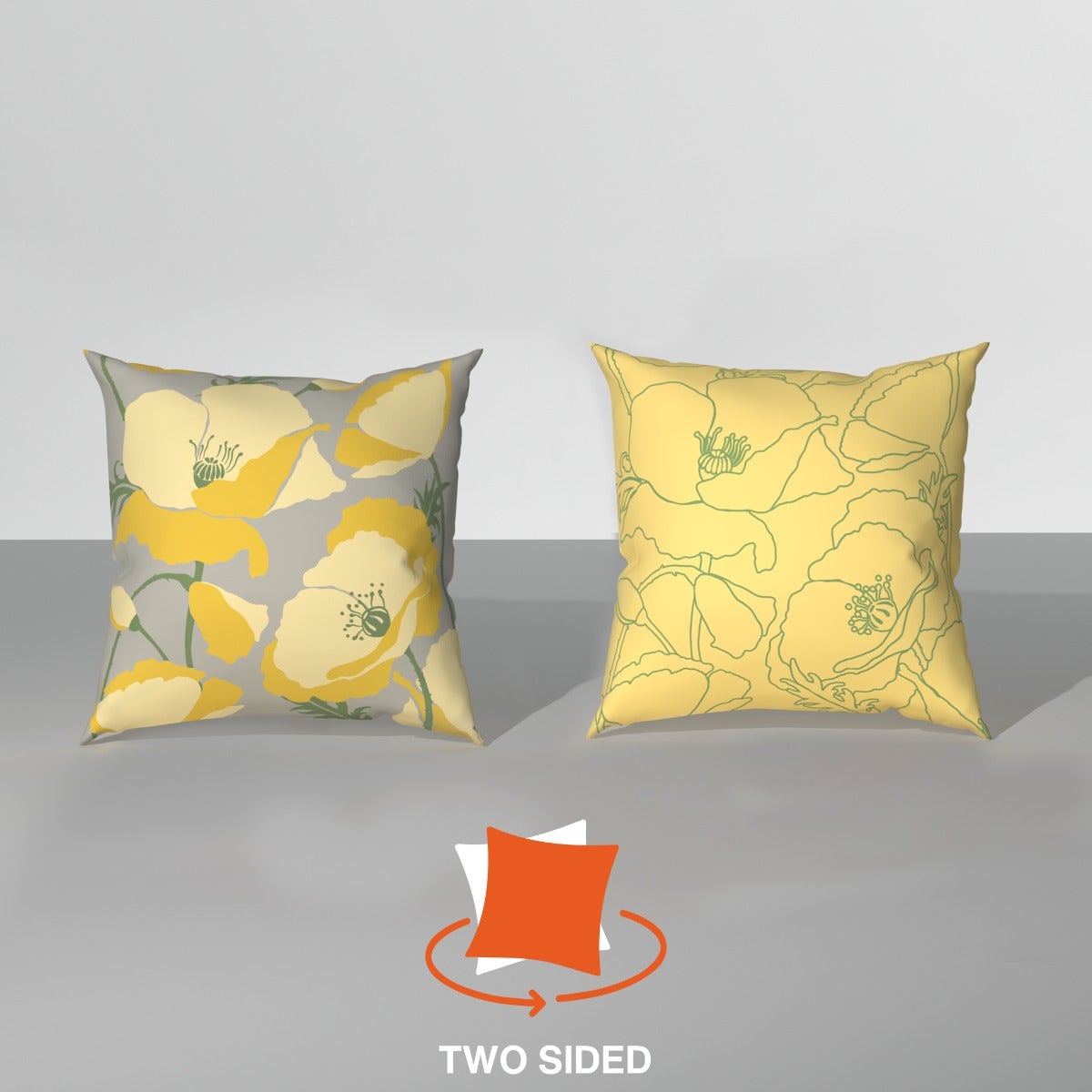 Spring|Cushion|Covers|with|Cushion|Fillers|Green-OceanBlue||Set|of|5|Combo