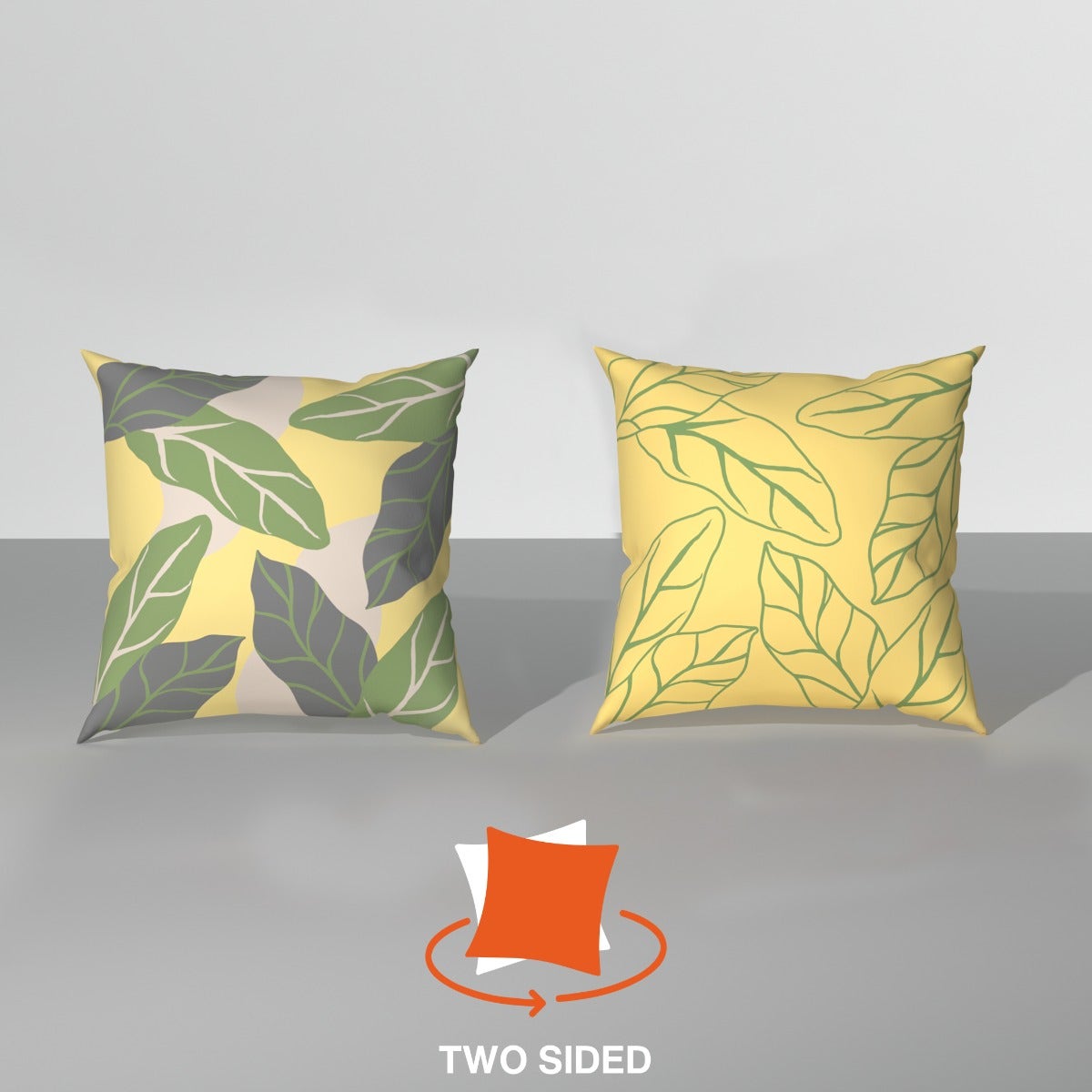 Spring|Cushion|Covers|with|Cushion|Fillers|Green-OceanBlue||Set|of|5|Combo