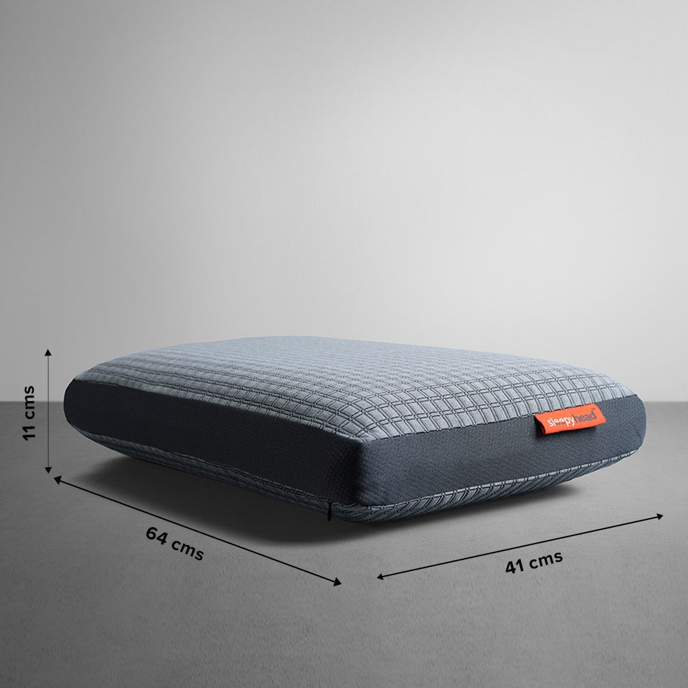 Memory|Foam|Pillow|set|of|2