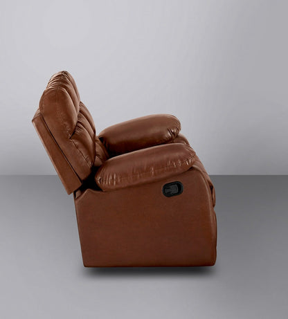 Recliner|R5|Plush|Leatherette|Glossy|Sandy|Swag|One|Seater