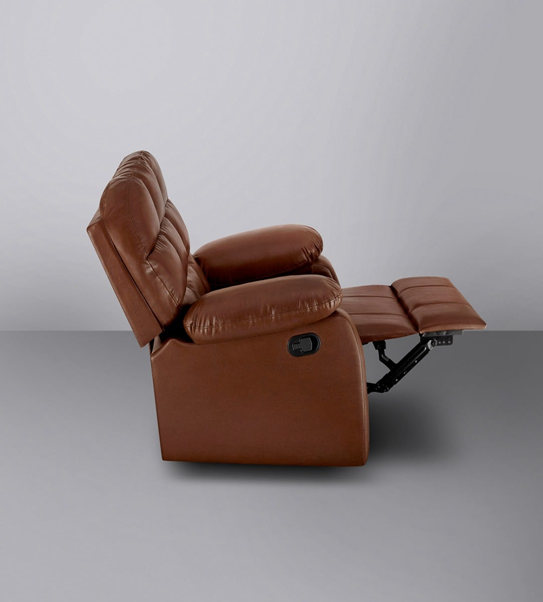 Recliner|R5|Plush|Leatherette|Glossy|Sandy|Swag|One|Seater