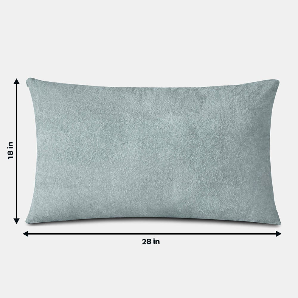 Waterproof|Bamboo|Terry|Pillow|Protector|28"18"|Set|of|2|Grey