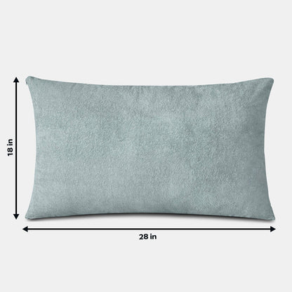 Waterproof|Bamboo|Terry|Pillow|Protector|28"18"|Set|of|2|Grey