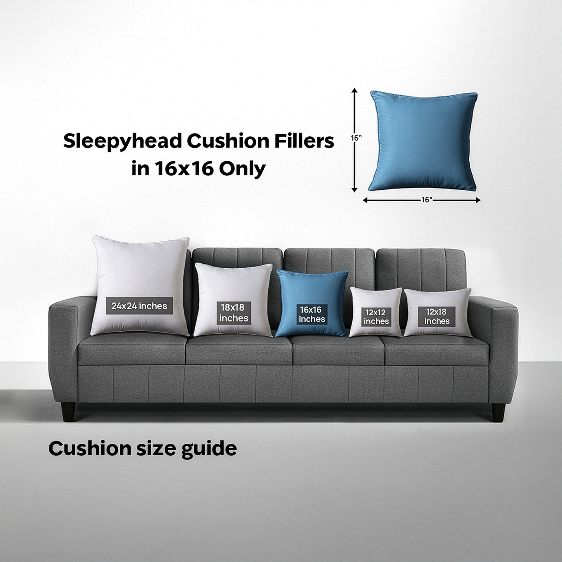 Spring|Cushion|Covers|with|Cushion|Fillers|Green-White|Set|of|5|Combo