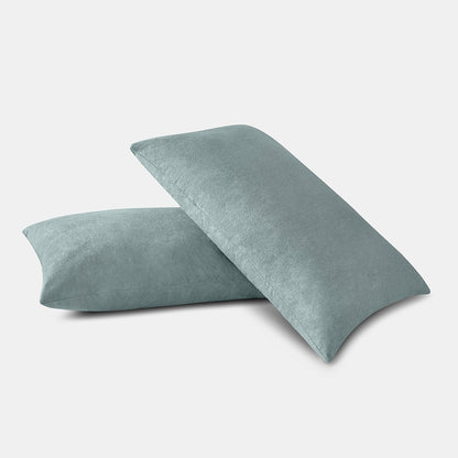 Waterproof|Bamboo|Terry|Pillow|Protector|28"18"|Set|of|2|Grey