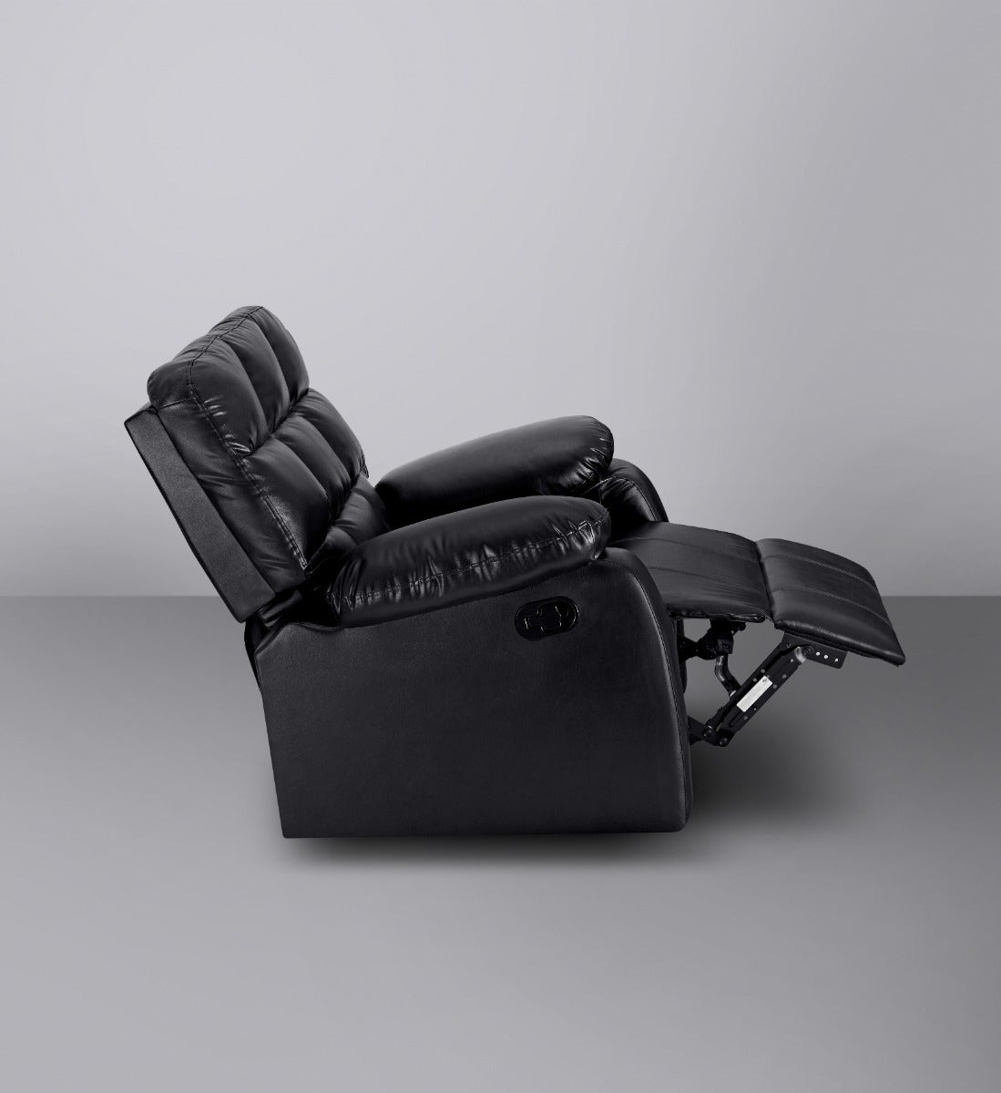 Recliner|R5|Plush|Leatherette|Glossy|Dark|Knight|One|Seater