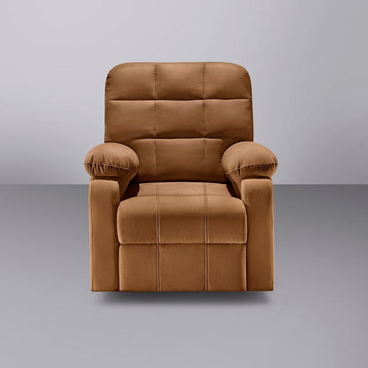 Recliner|R5|Fabric|Cocoa|Brown|One|Seater
