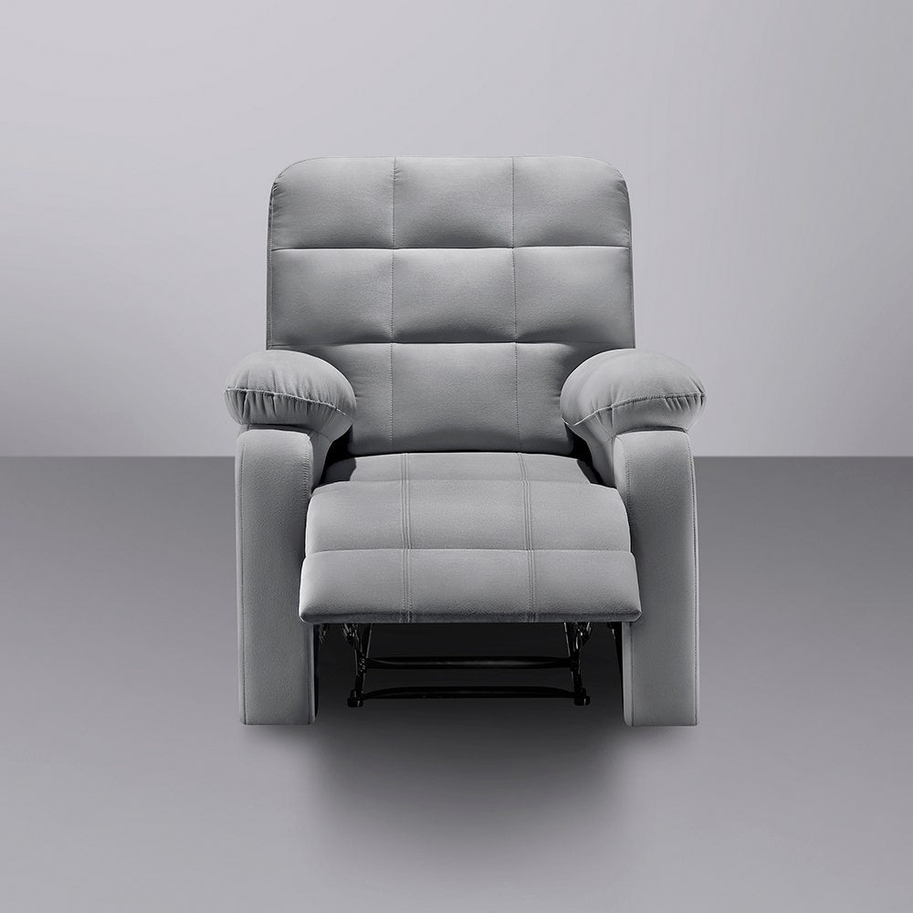 Recliner|R5|Fabric|Grey|One|Seater