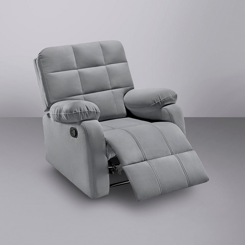 Recliner|R5|Fabric|Grey|One|Seater
