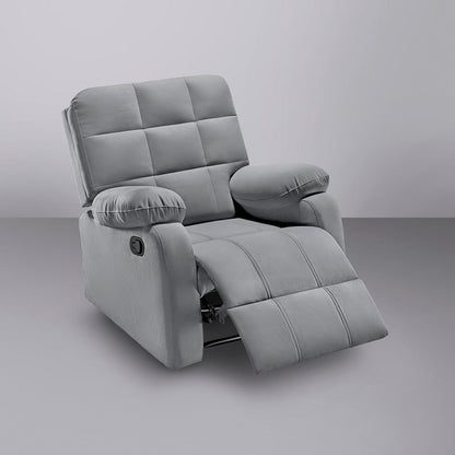Recliner|R5|Fabric|Grey|One|Seater