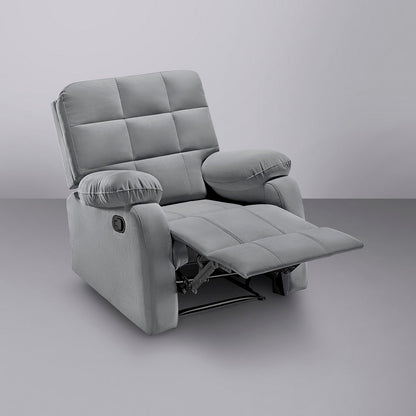 Recliner|R5|Fabric|Grey|One|Seater