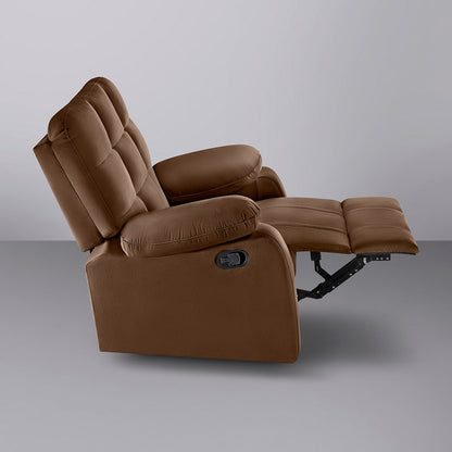 Recliner|R5|Fabric|Mocha|Brown|One|Seater
