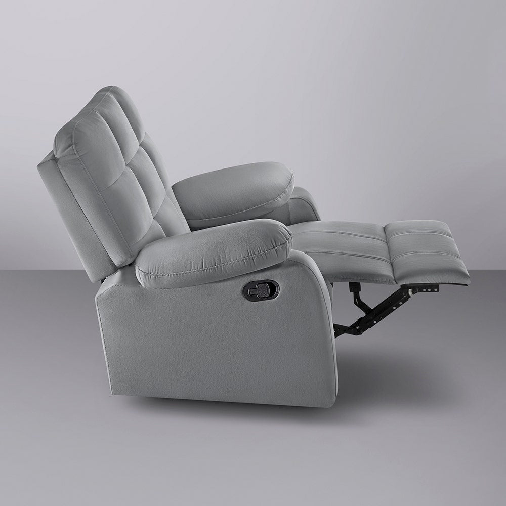 Recliner|R5|Fabric|Grey|One|Seater