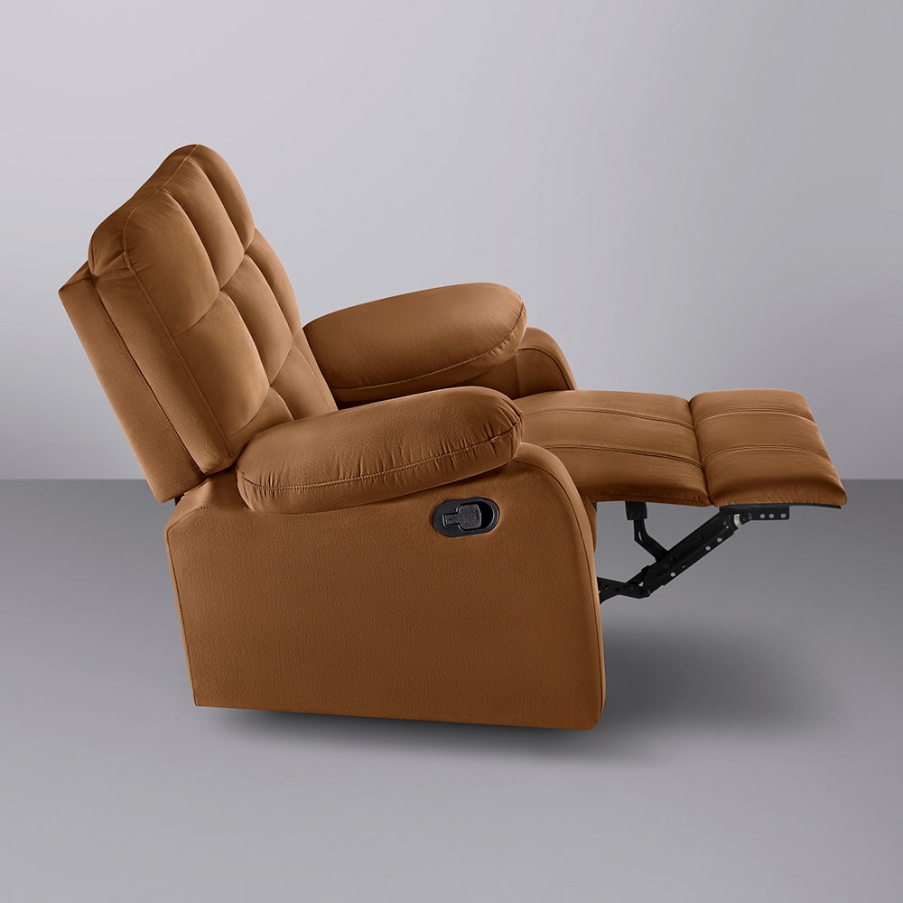 Recliner|R5|Fabric|Cocoa|Brown|One|Seater