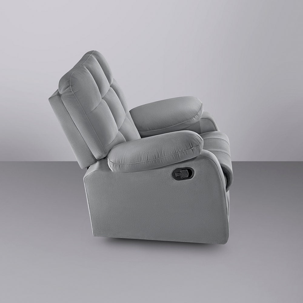 Recliner|R5|Fabric|Grey|One|Seater