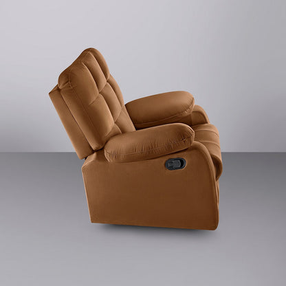 Recliner|R5|Fabric|Cocoa|Brown|One|Seater