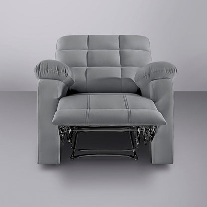 Recliner|R5|Fabric|Grey|One|Seater