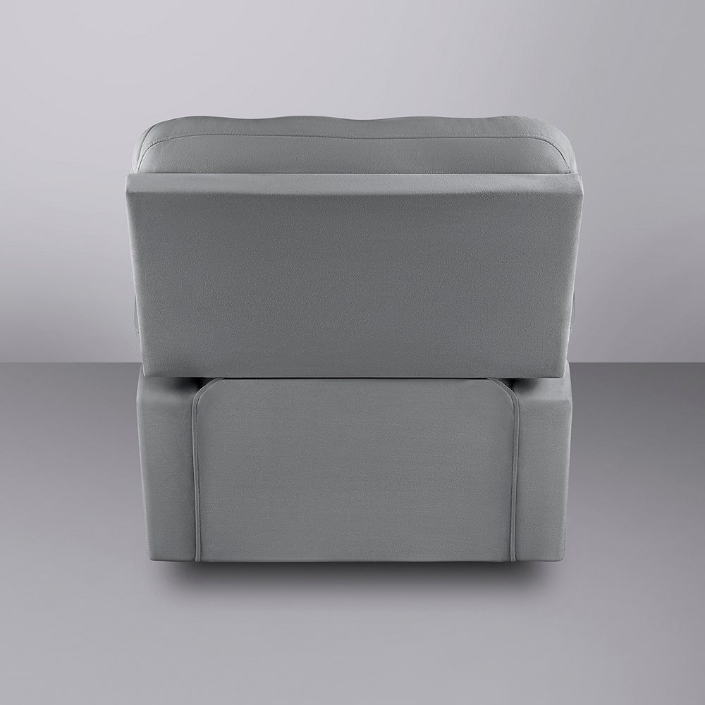 Recliner|R5|Fabric|Grey|One|Seater