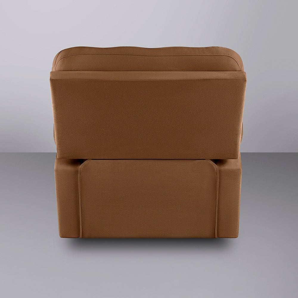 Recliner|R5|Fabric|Cocoa|Brown|One|Seater