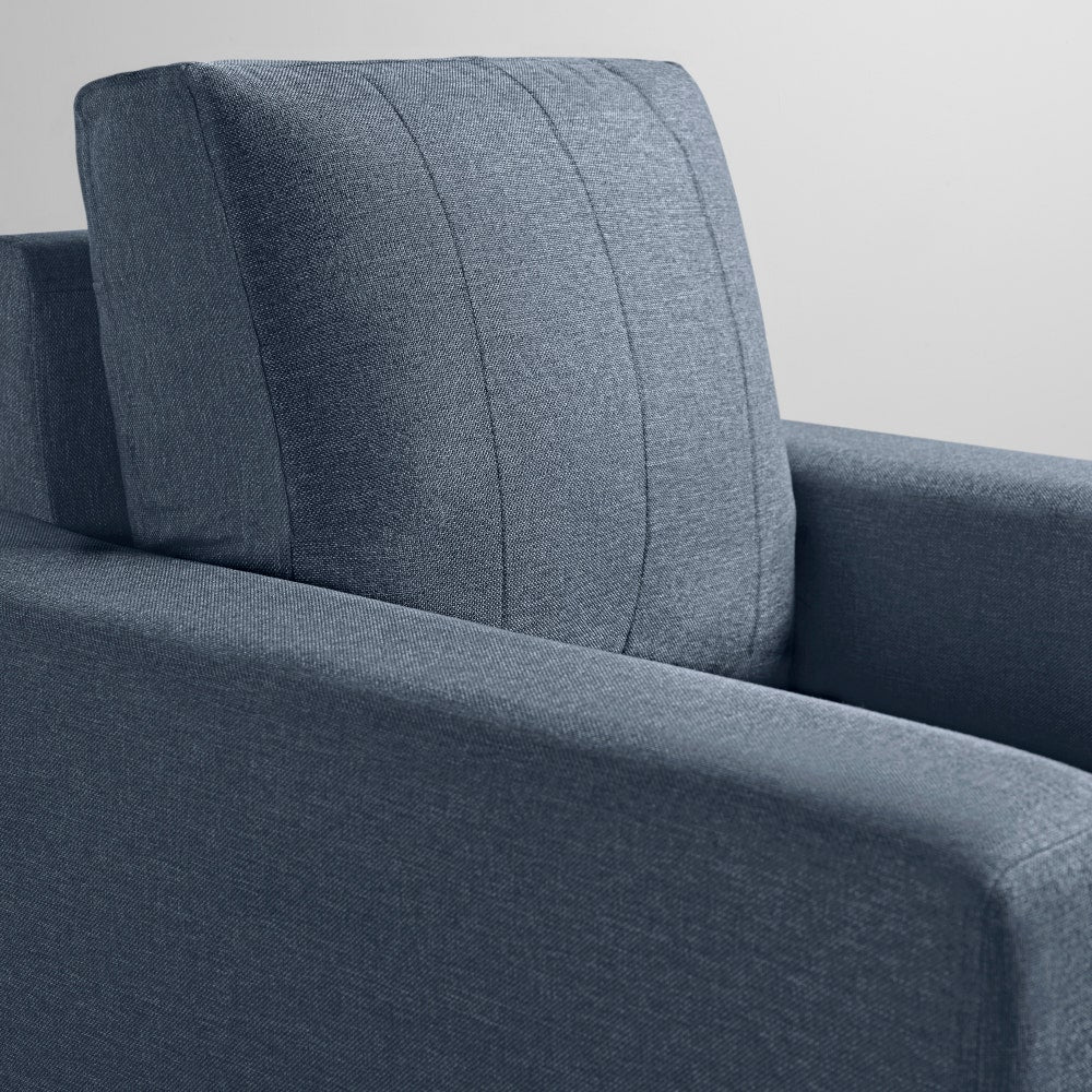 Sofa|Bae|2+1+1|Seater|Sofa|Set|Fabric|Ocean|Blue