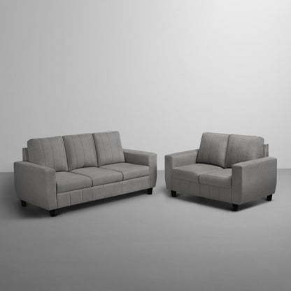 Sofa|Bae|3+2|Seater|Sofa|Set|Fabric|Stone|Grey