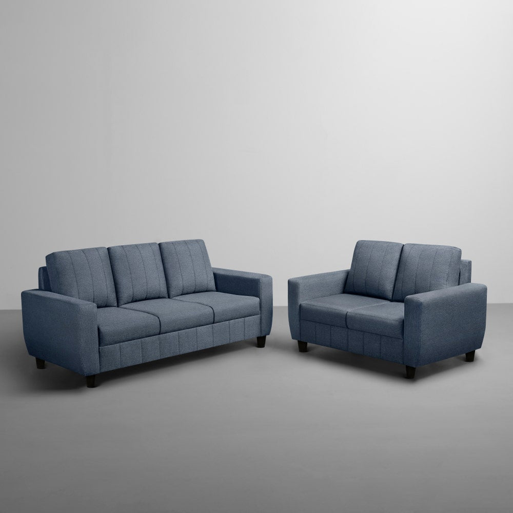 Sofa|Bae|3+2|Seater|Sofa|Set|Fabric|Ocean|Blue