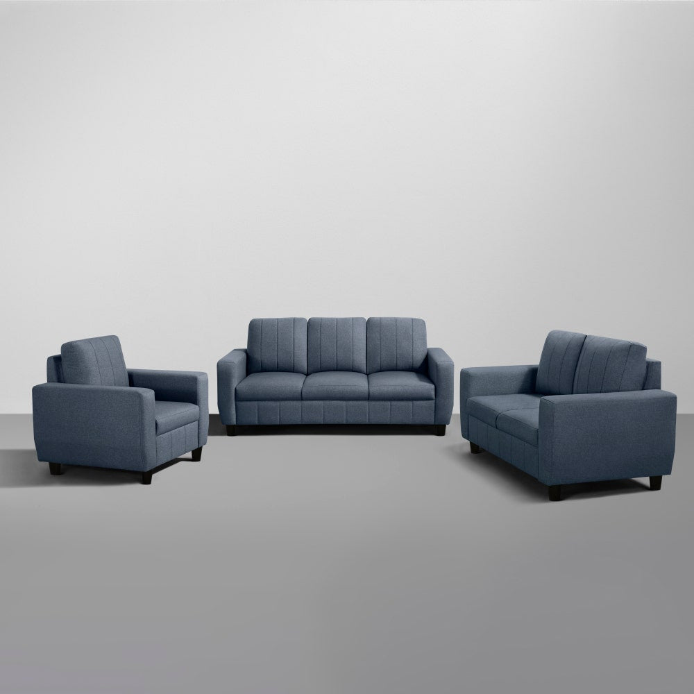 Sofa|Bae|3+2+1|Seater|Sofa|Set|Fabric|Ocean|Blue