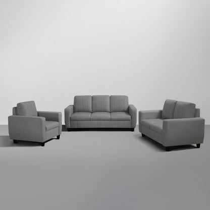 Sofa|Bae|3+2+1|Seater|Sofa|Set|Fabric|Stone|Grey