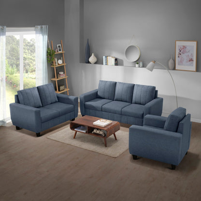 Sofa|Bae|3+2+1|Seater|Sofa|Set|Fabric|Ocean|Blue